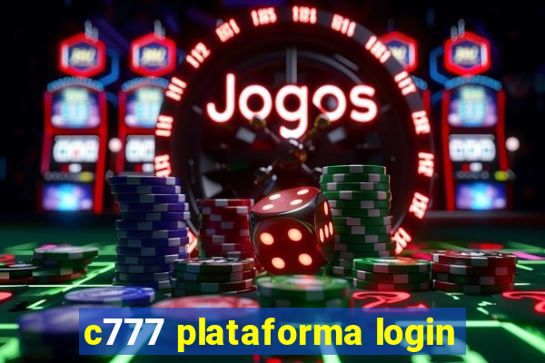 c777 plataforma login